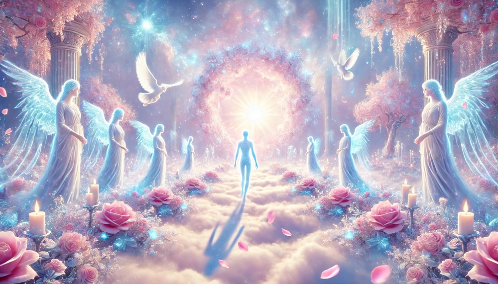 ANGE REINCARNATION paradis Jardin des Roses