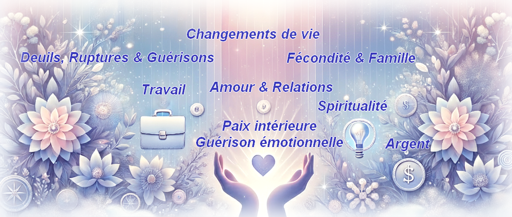 Le CODE CHAPELLE touche tous ces domaines argent, travail, santé, amour, relation, guérison, spiritualité, famille fécondité